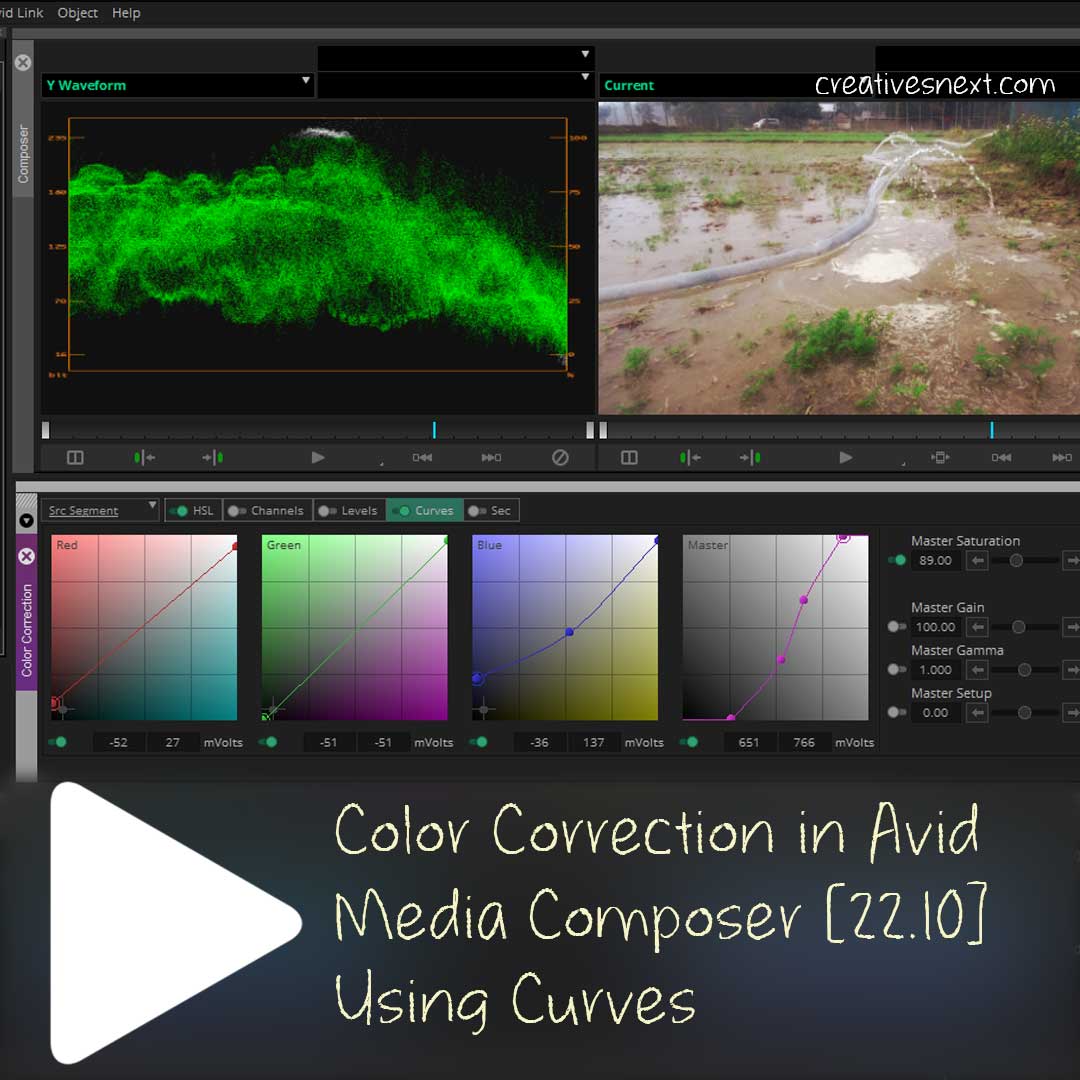 Color Correction in Avid Using Curves The Best Ways to Use it