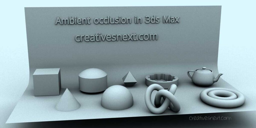 Featured image for the blog on Ambient occlusion in 3ds max