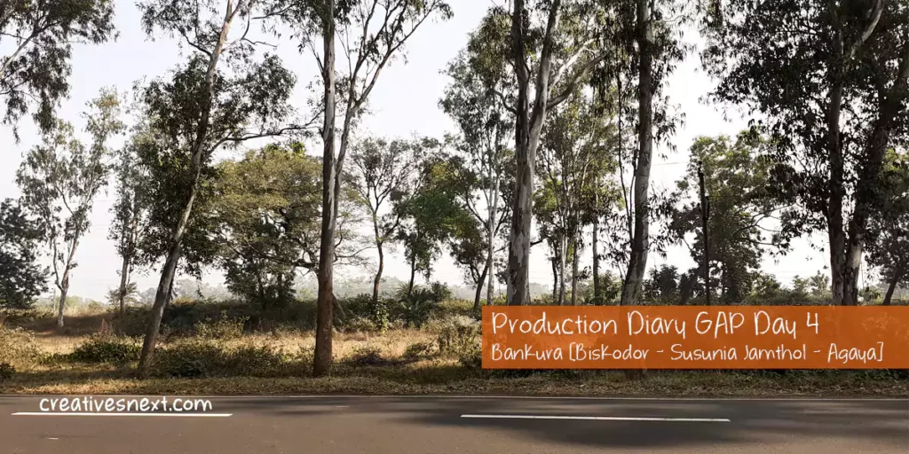 Header image for blog on production diary gap day 4