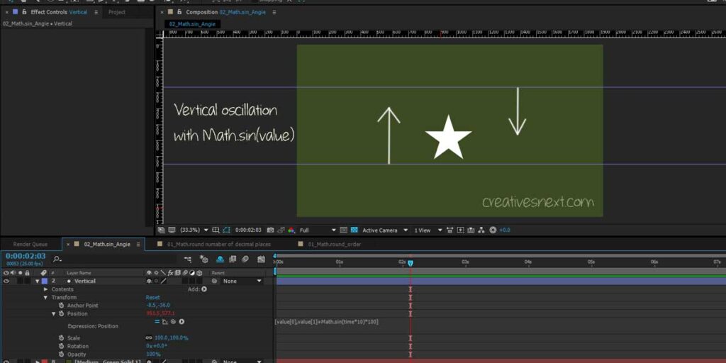 16 After Effects Expressions with Math Operators[JavaScript]