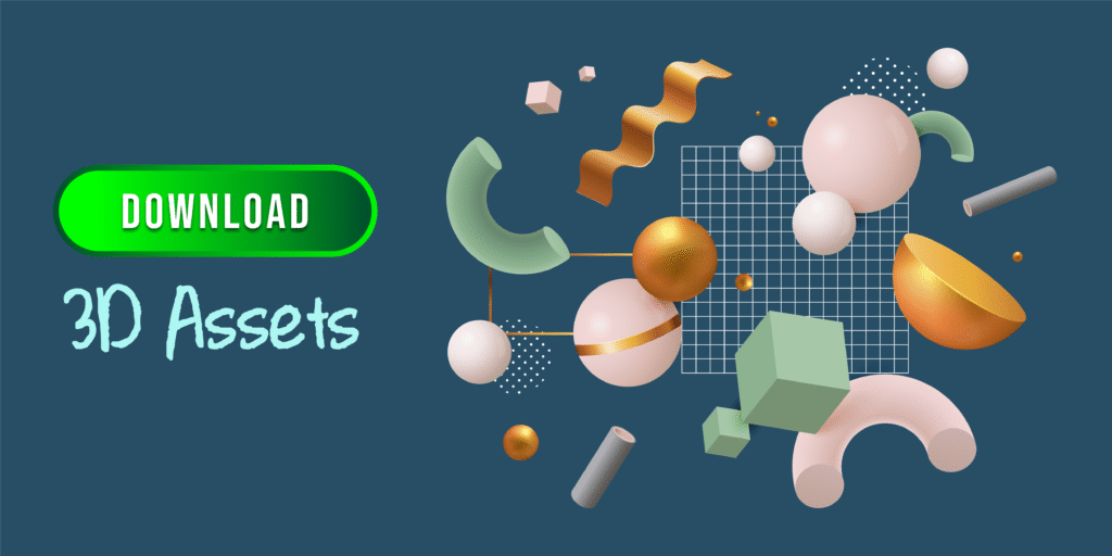header image for the page of 3d asset download