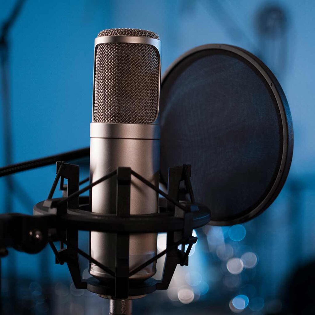 image of a mic